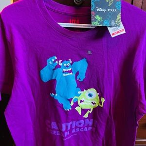Disney Pixar Monsters Inc Mike And Sulley UT UNIQLO T Shirt